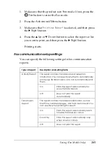 Preview for 265 page of Epson AcuLaser CX11 Series User Manual