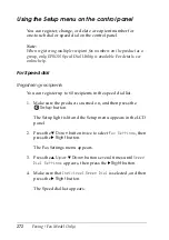 Preview for 272 page of Epson AcuLaser CX11 Series User Manual