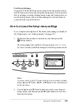 Preview for 289 page of Epson AcuLaser CX11 Series User Manual