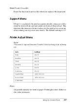 Preview for 297 page of Epson AcuLaser CX11 Series User Manual