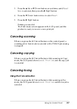 Preview for 307 page of Epson AcuLaser CX11 Series User Manual