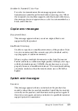 Preview for 323 page of Epson AcuLaser CX11 Series User Manual