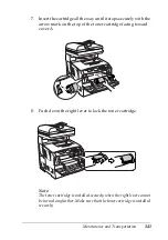 Preview for 341 page of Epson AcuLaser CX11 Series User Manual