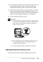 Preview for 343 page of Epson AcuLaser CX11 Series User Manual