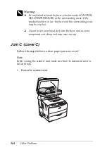 Preview for 364 page of Epson AcuLaser CX11 Series User Manual