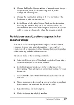 Preview for 417 page of Epson AcuLaser CX11 Series User Manual