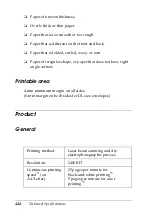 Preview for 444 page of Epson AcuLaser CX11 Series User Manual