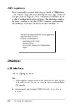 Preview for 452 page of Epson AcuLaser CX11 Series User Manual