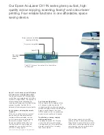 Предварительный просмотр 2 страницы Epson AcuLaser CX11N Specifications