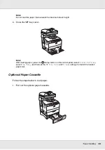 Предварительный просмотр 38 страницы Epson Aculaser CX21N Series User Manual