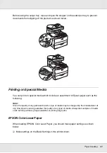 Предварительный просмотр 41 страницы Epson Aculaser CX21N Series User Manual