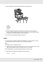 Предварительный просмотр 45 страницы Epson Aculaser CX21N Series User Manual