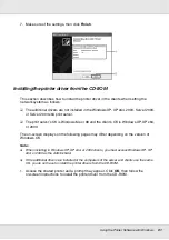 Предварительный просмотр 91 страницы Epson Aculaser CX21N Series User Manual