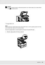 Предварительный просмотр 132 страницы Epson Aculaser CX21N Series User Manual