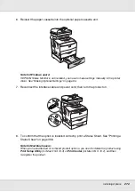 Предварительный просмотр 272 страницы Epson Aculaser CX21N Series User Manual