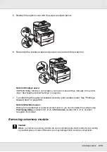 Предварительный просмотр 275 страницы Epson Aculaser CX21N Series User Manual