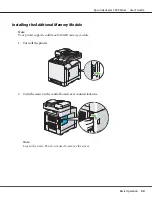 Preview for 34 page of Epson AcuLaser CX29DNF User Manual