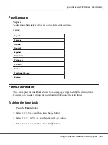 Preview for 298 page of Epson AcuLaser CX29DNF User Manual