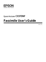 Epson AcuLaser CX37DNF  Guide User Manual preview