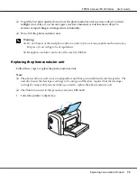 Preview for 75 page of Epson Aculaser M1200 series User Manual