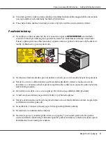 Preview for 82 page of Epson AcuLaser M1400 Series Safety Information Manual