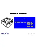 Epson AcuLaser M2000D Service Manual preview