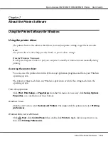 Preview for 116 page of Epson Aculaser M2300 Series User Manual