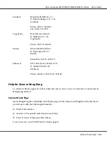 Preview for 161 page of Epson Aculaser M2300 Series User Manual