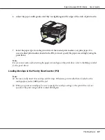 Preview for 87 page of Epson AcuLaser MX14 User Manual