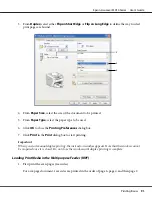 Preview for 91 page of Epson AcuLaser MX14 User Manual