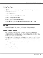 Preview for 96 page of Epson AcuLaser MX14 User Manual