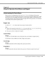 Preview for 208 page of Epson AcuLaser MX14 User Manual