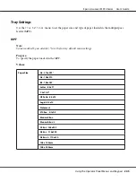 Preview for 245 page of Epson AcuLaser MX14 User Manual