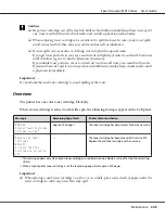 Preview for 305 page of Epson AcuLaser MX14 User Manual