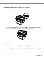 Preview for 50 page of Epson AcuLaser MX20 Series User Manual