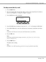 Preview for 110 page of Epson AcuLaser MX20 Series User Manual