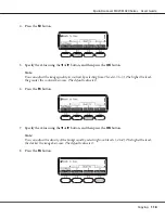 Preview for 118 page of Epson AcuLaser MX20 Series User Manual