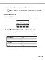 Preview for 119 page of Epson AcuLaser MX20 Series User Manual