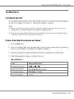 Preview for 123 page of Epson AcuLaser MX20 Series User Manual