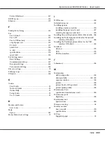 Preview for 283 page of Epson AcuLaser MX20 Series User Manual