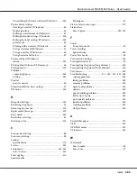 Preview for 285 page of Epson AcuLaser MX20 Series User Manual