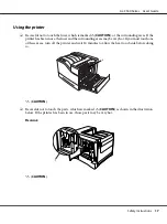 Preview for 17 page of Epson AL-C500 Series User Manual