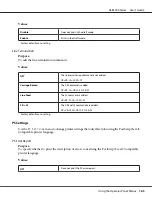 Preview for 165 page of Epson AL-M200 Series User Manual