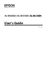 Preview for 1 page of Epson AL-M220DN User Manual