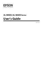 Preview for 1 page of Epson AL-M300 Series User Manual