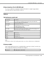 Preview for 203 page of Epson AL-M300 Series User Manual