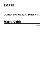 Epson AL-M7100 Series User Manual preview