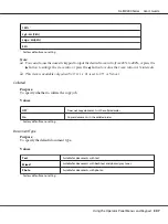 Preview for 307 page of Epson AL-MX200 Series User Manual