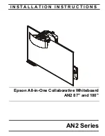 Epson AN2WA87 Installation Instructions Manual предпросмотр