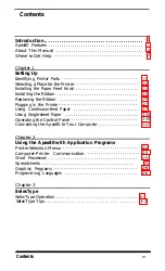 Preview for 3 page of Epson AP-80 User Manual